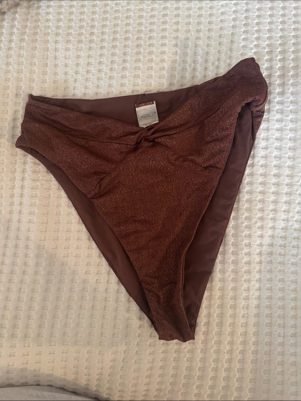 LSpace hi cut bikini bottoms